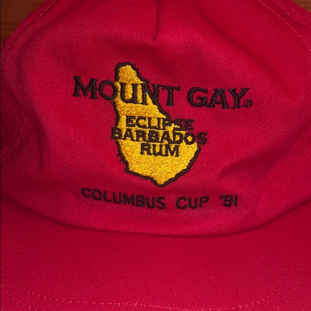 Mount Gay 1991 Columbus Cup regatta hat